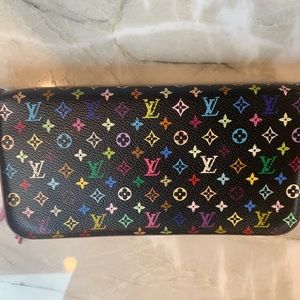 Louis Vuitton multicolor wallet. Authentic. Purchased for $1300.